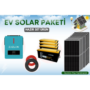 10.2Kw Bağevi Hobi Bahçesi Karavan Güneş Enerji Setleri 10.2Kw Bağevi Hobi Bahçesi Karavan Güneş Enerji Setleri